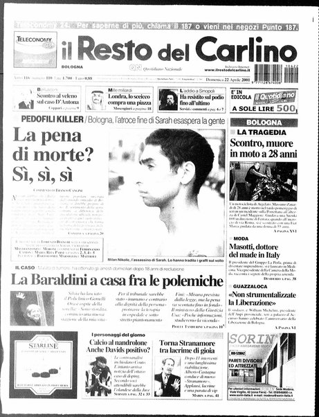 Il Resto del Carlino : giornale dell'Emilia